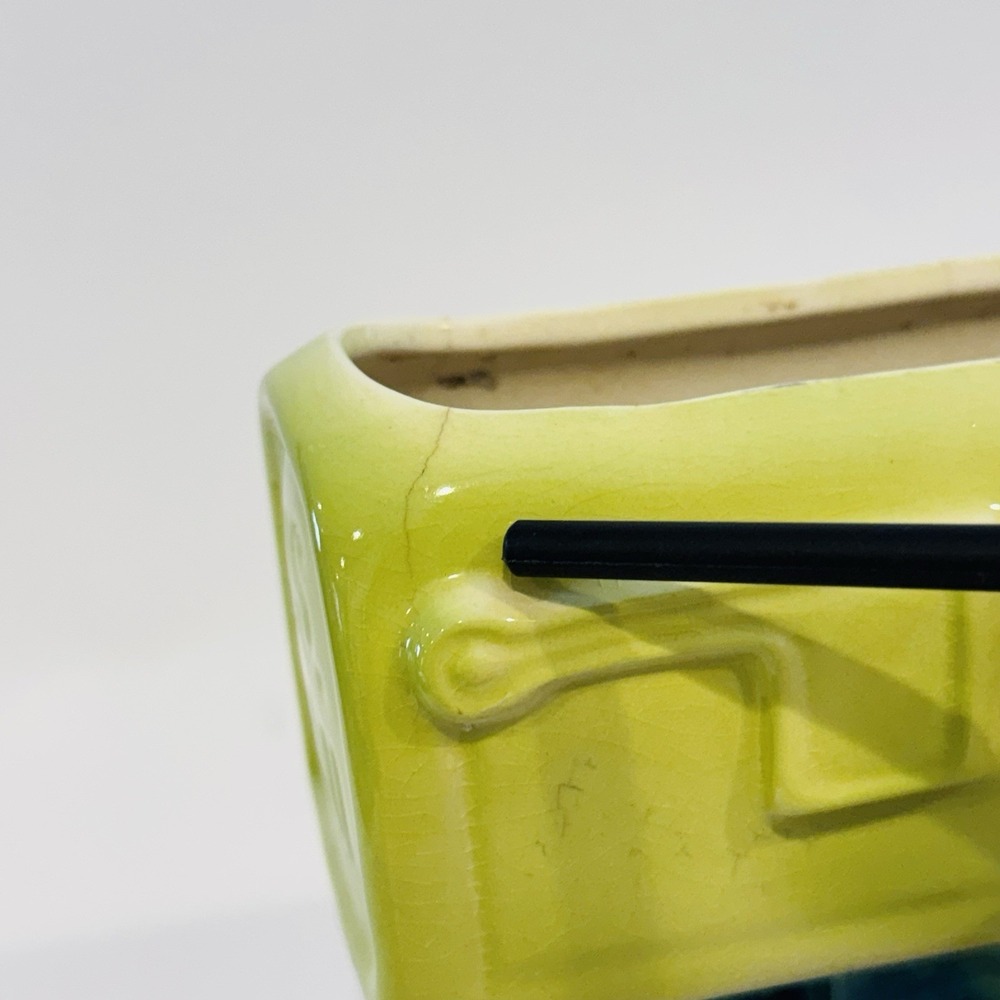 Vintage 50's Mid Century Puppy Dog & Mailbox‎ Planter Royal Copley 8" Tall - Picture 11 of 15